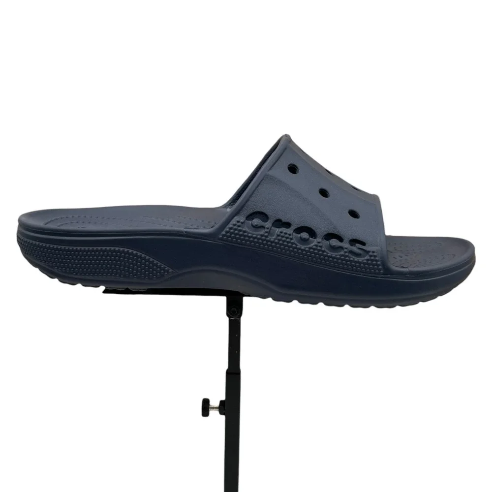 Crocs Baya Men's‎ Slide Sandals Size 11 Navy Blue Lightweight Water Friendly